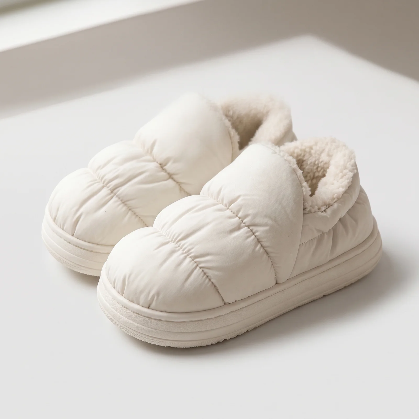 Cloud White Foggy Slippers
